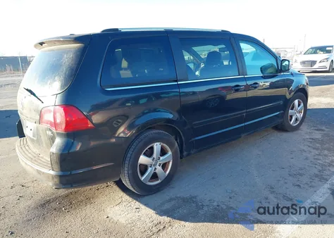 2009 Volkswagen Routan Sel Premium from USA, damaged, VIN 2V8HW64XX9R599301